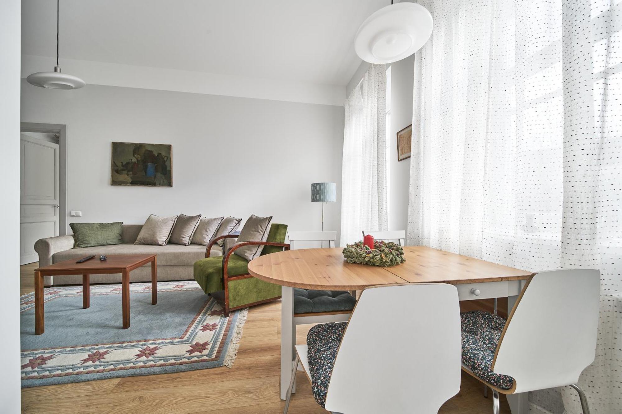 Bright And Warm Apartment, Vilnius City Centre Exteriör bild