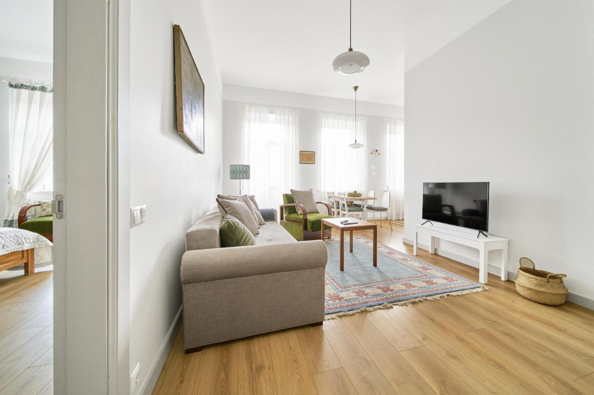 Bright And Warm Apartment, Vilnius City Centre Exteriör bild